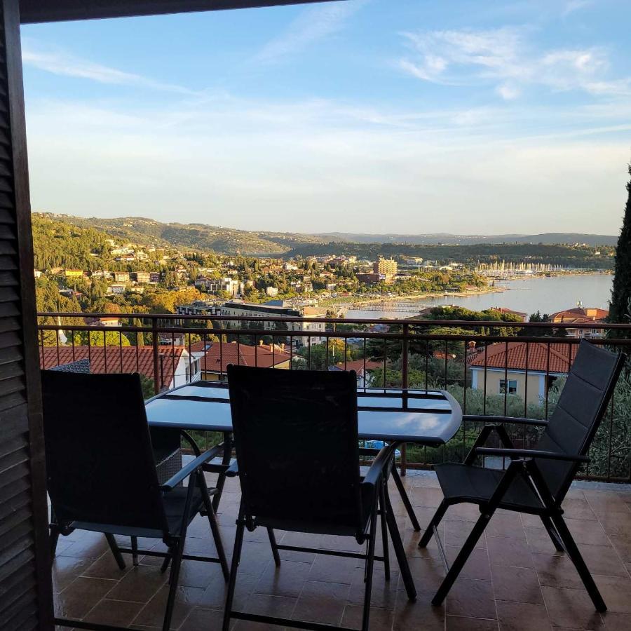 Panoramic View Near The Beach In Portotoz+P Portoroz Bagian luar foto